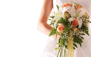 Wedding Flowers Background